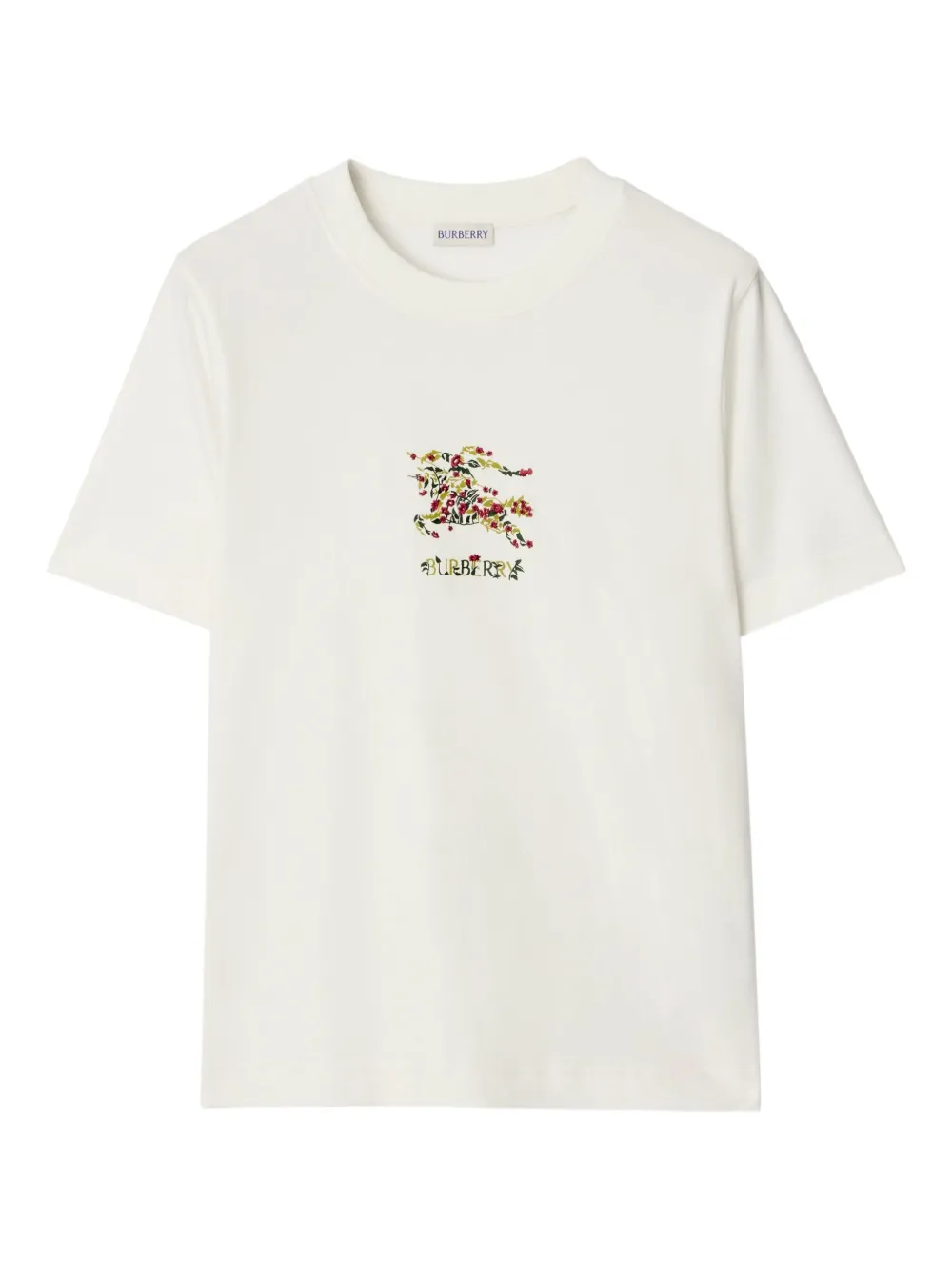 White t-shirts, front view