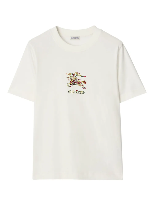 White t-shirts, front view