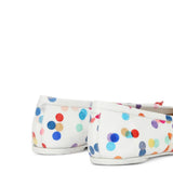 White shoes, side view