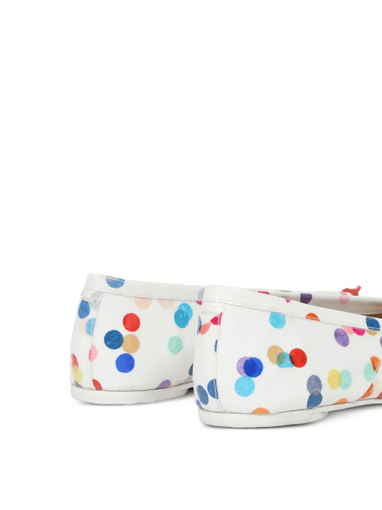 White shoes, side view