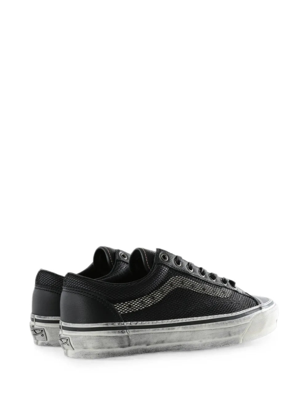 Black shoes, side view
