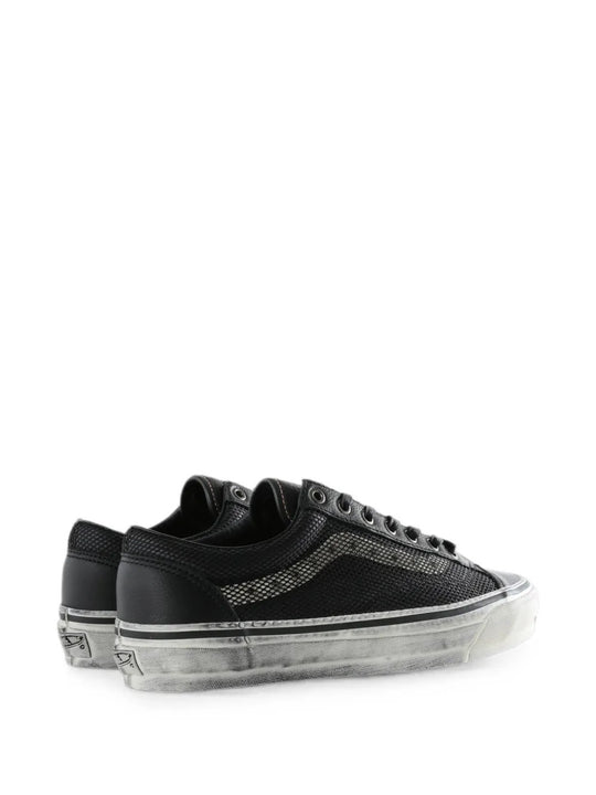 Black shoes, side view