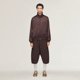 Brown pants, full body view