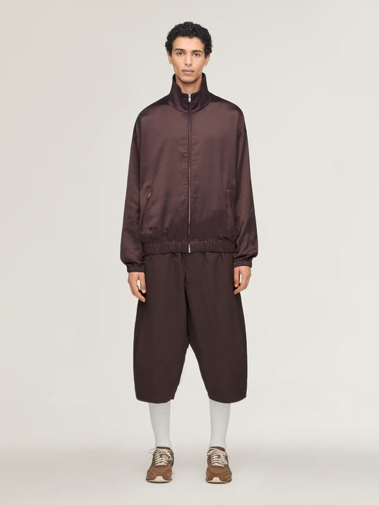 Brown pants, full body view