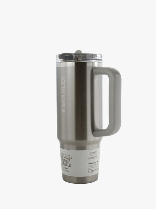 Grey product, front view
