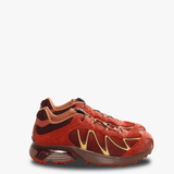 Red sneakers, side view