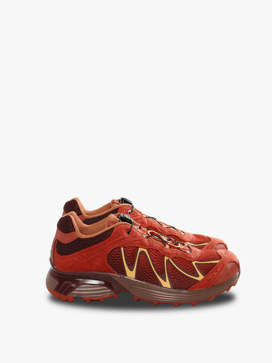 Red sneakers, side view