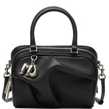 Black bags, front view