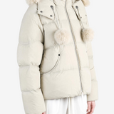 Tan jacket, front view