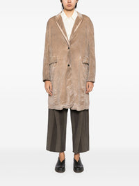 UMA WANG - Women Stretch Velv Katia Coat