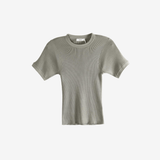 Grey t-shirt, front view