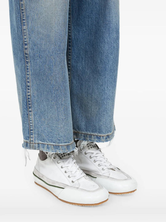 White shoes, front view