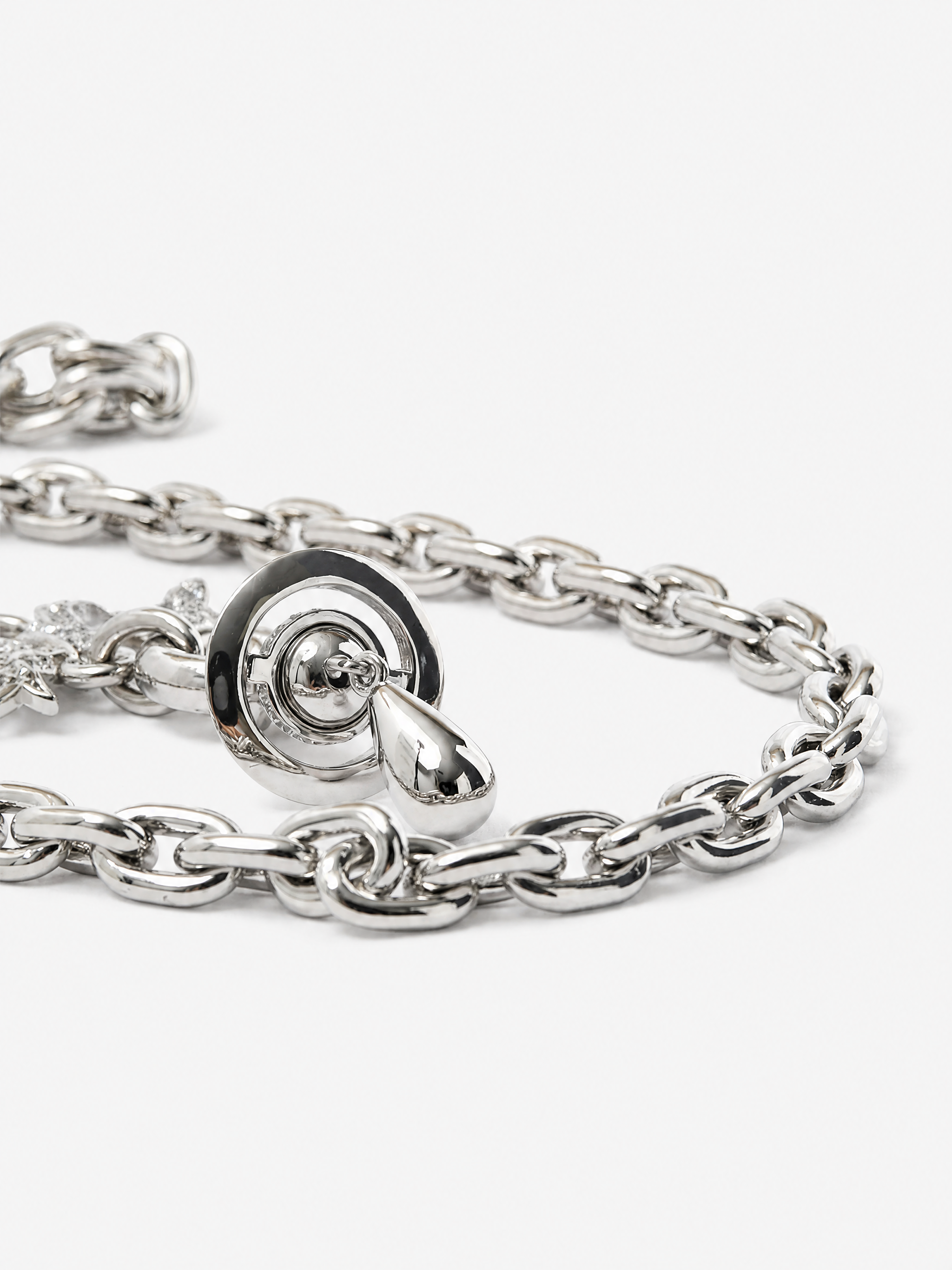 Grey jewelry, front view
