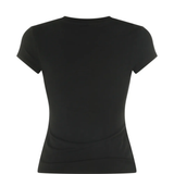 ALEXANDER WANG - Women Logo Print Fitted Tee