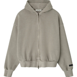 grey hoodie, front view