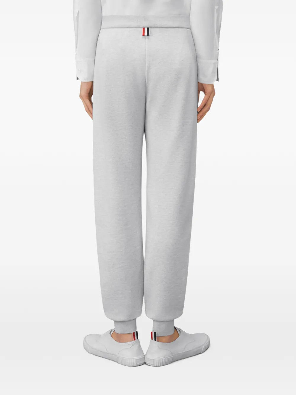 Grey hoodie, full body view