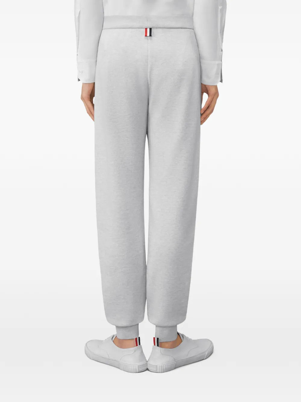 Grey hoodie, full body view