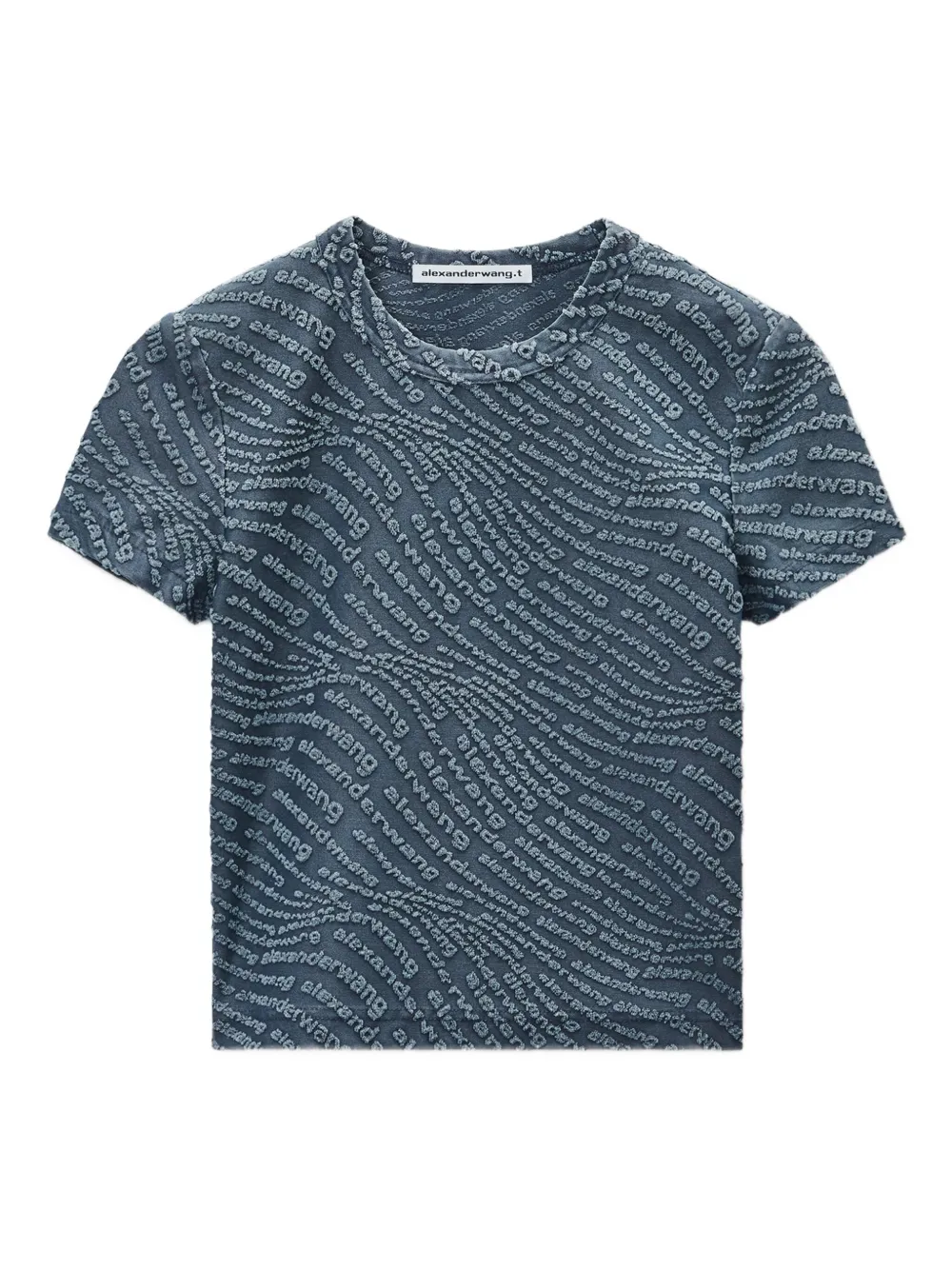 ALEXANDER WANG - Women Jacquard Logo Baby Tee – Atelier New York