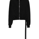 Black hoodie, front view