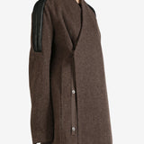 RICK OWENS - Women Cappotto In Pelle Officer Jacket