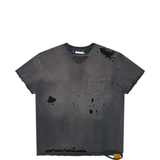 Black t-shirt, front view
