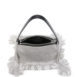 White bags, top view