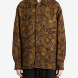 Brown jacket, full body view