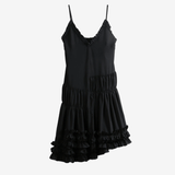 Black dress, front view