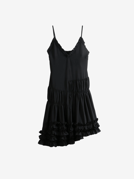 Black dress, front view