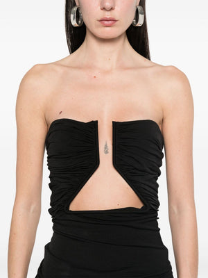 RICK OWENS - Women Top Jersey Prong Bustier