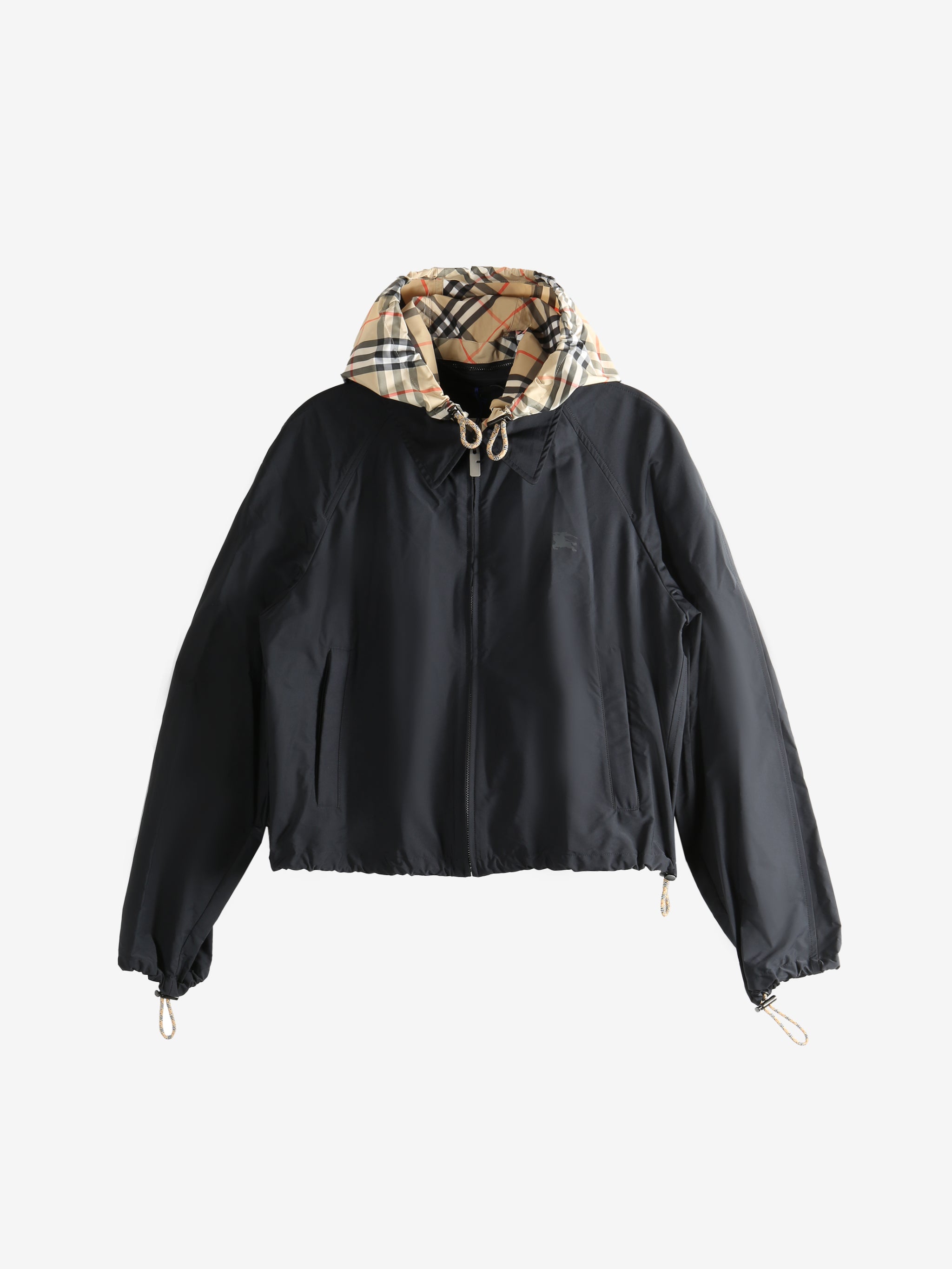 Black jacket, front view