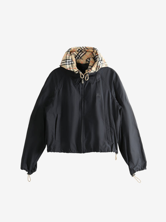 Black jacket, front view