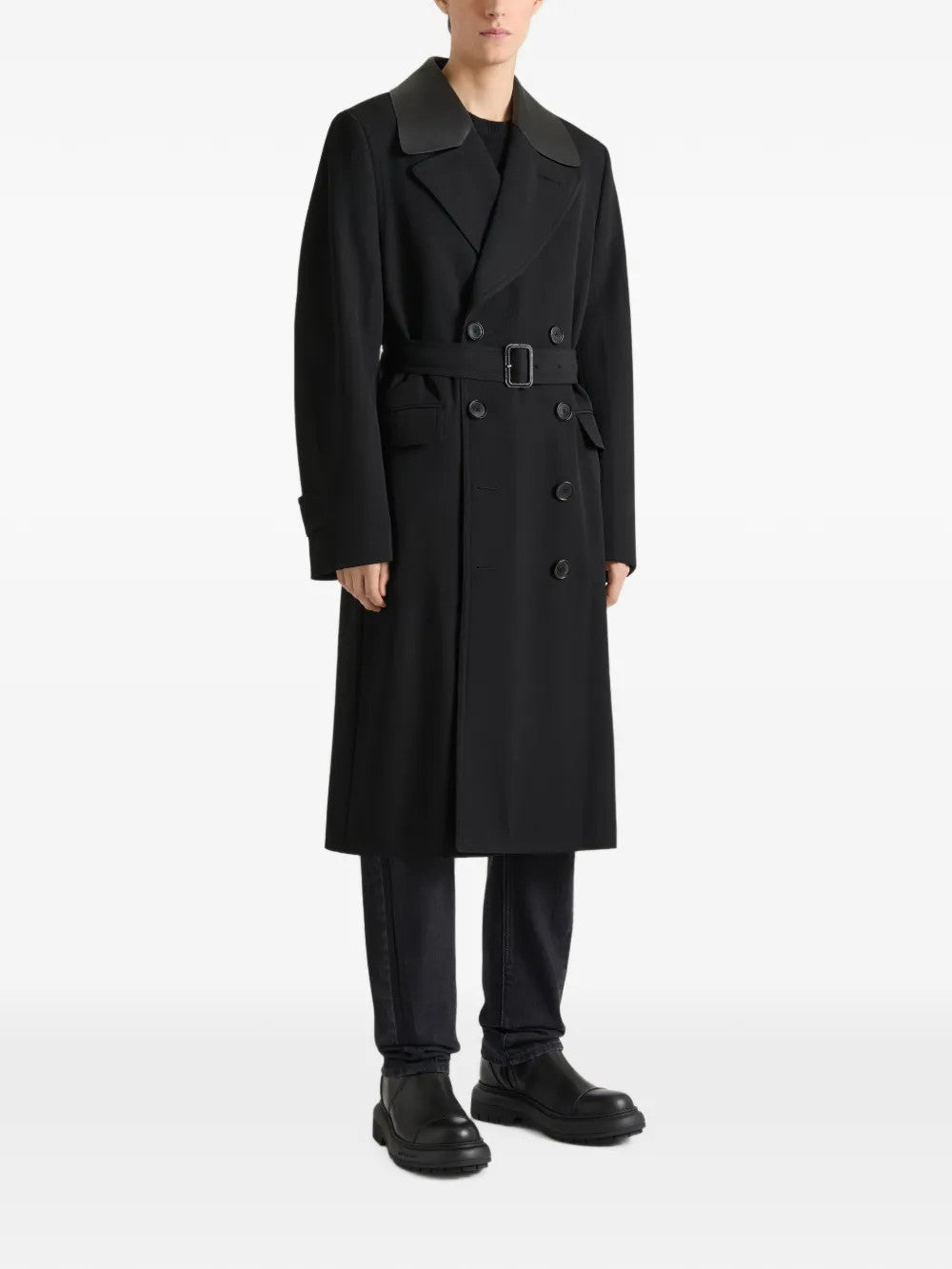 Black jacket, full body view