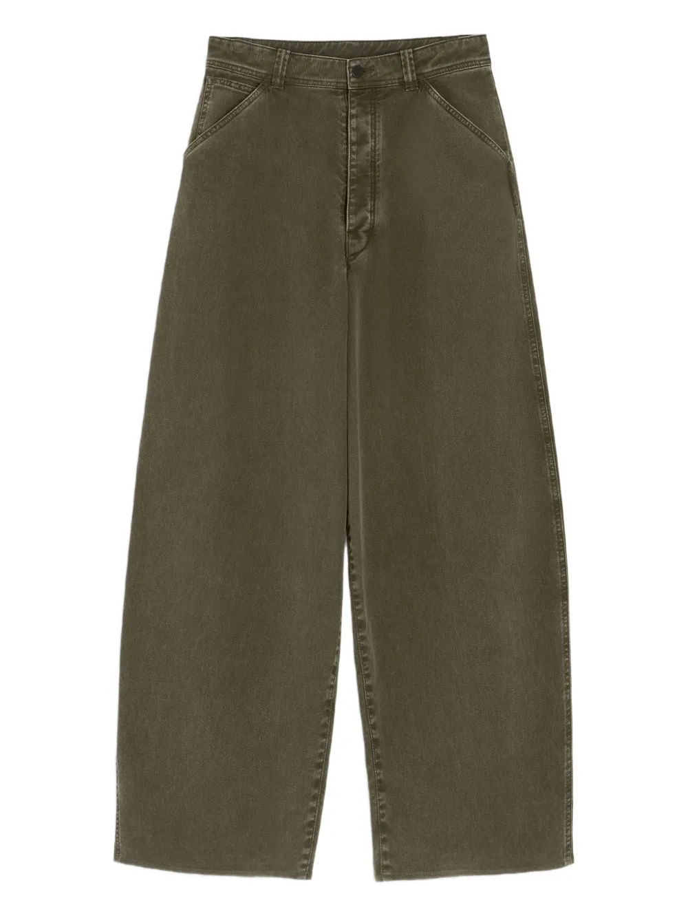 Brown pants,front view