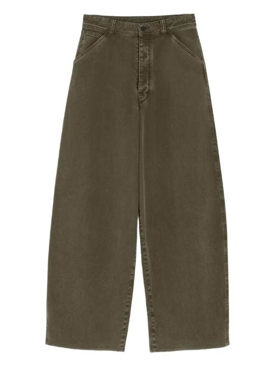 Brown pants,front view