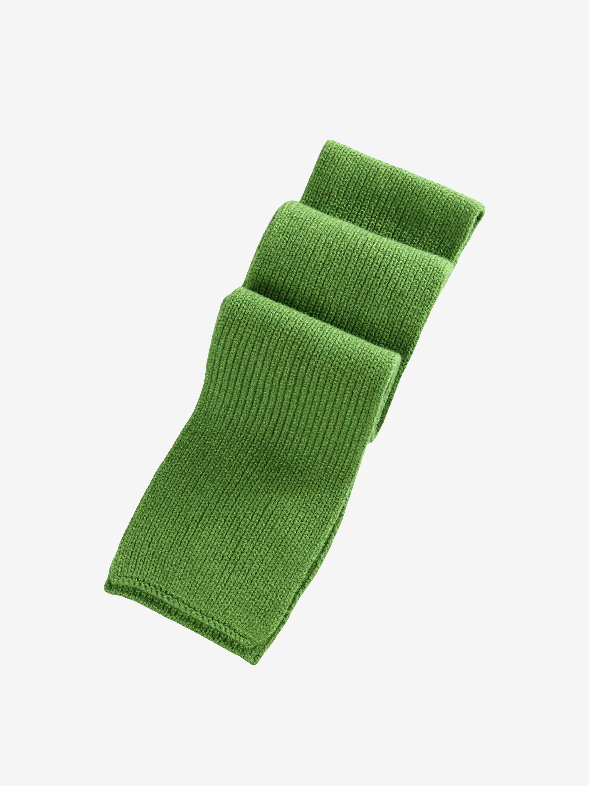 Green scarf, front view
