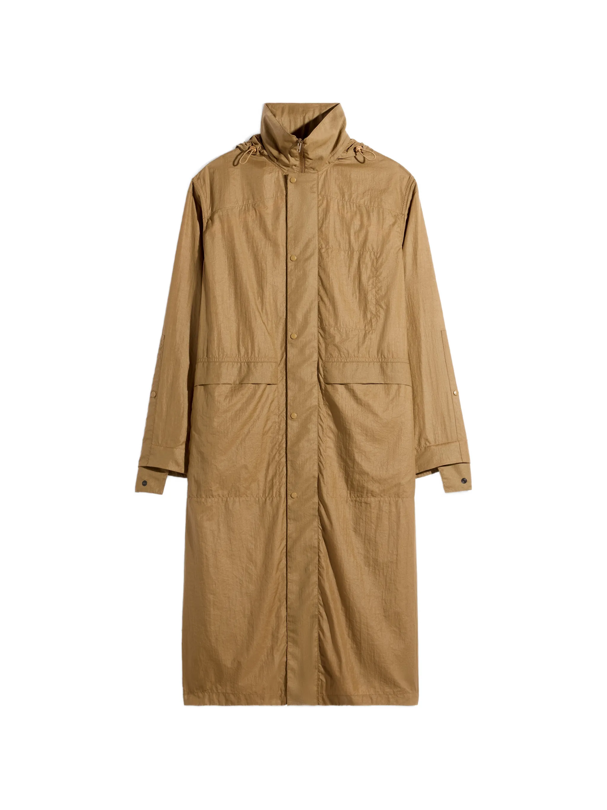 Brown jacket,front view
