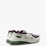 Purple shoes, front view