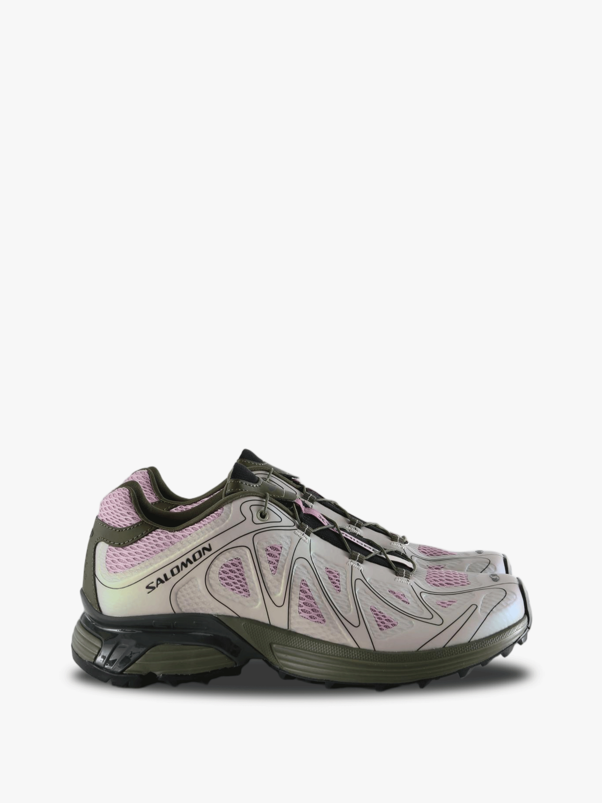 Green shoes, side view