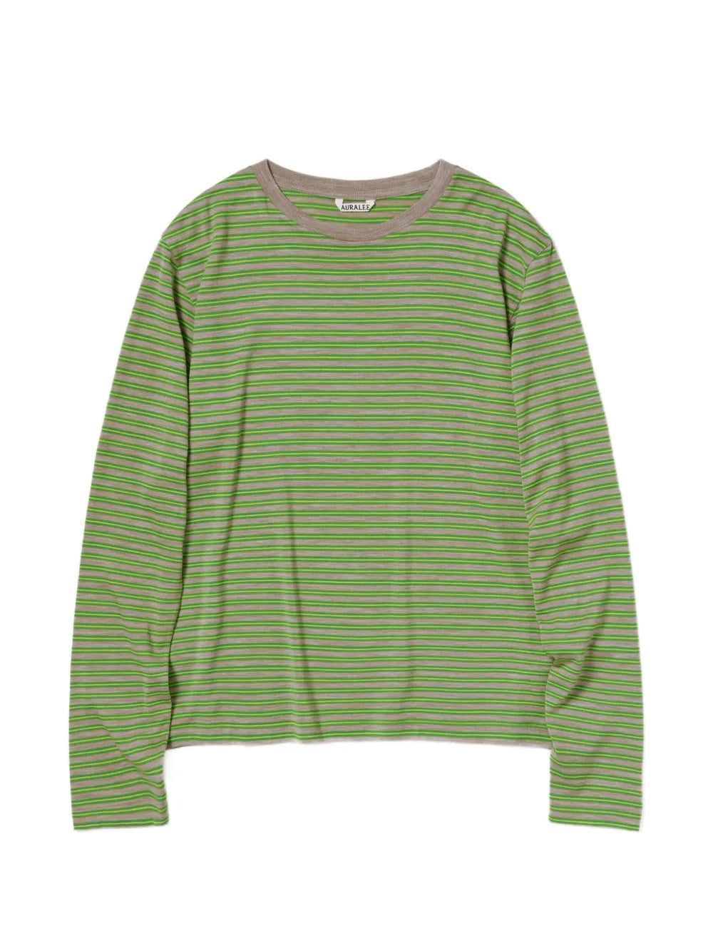 Green t-shirt, front view