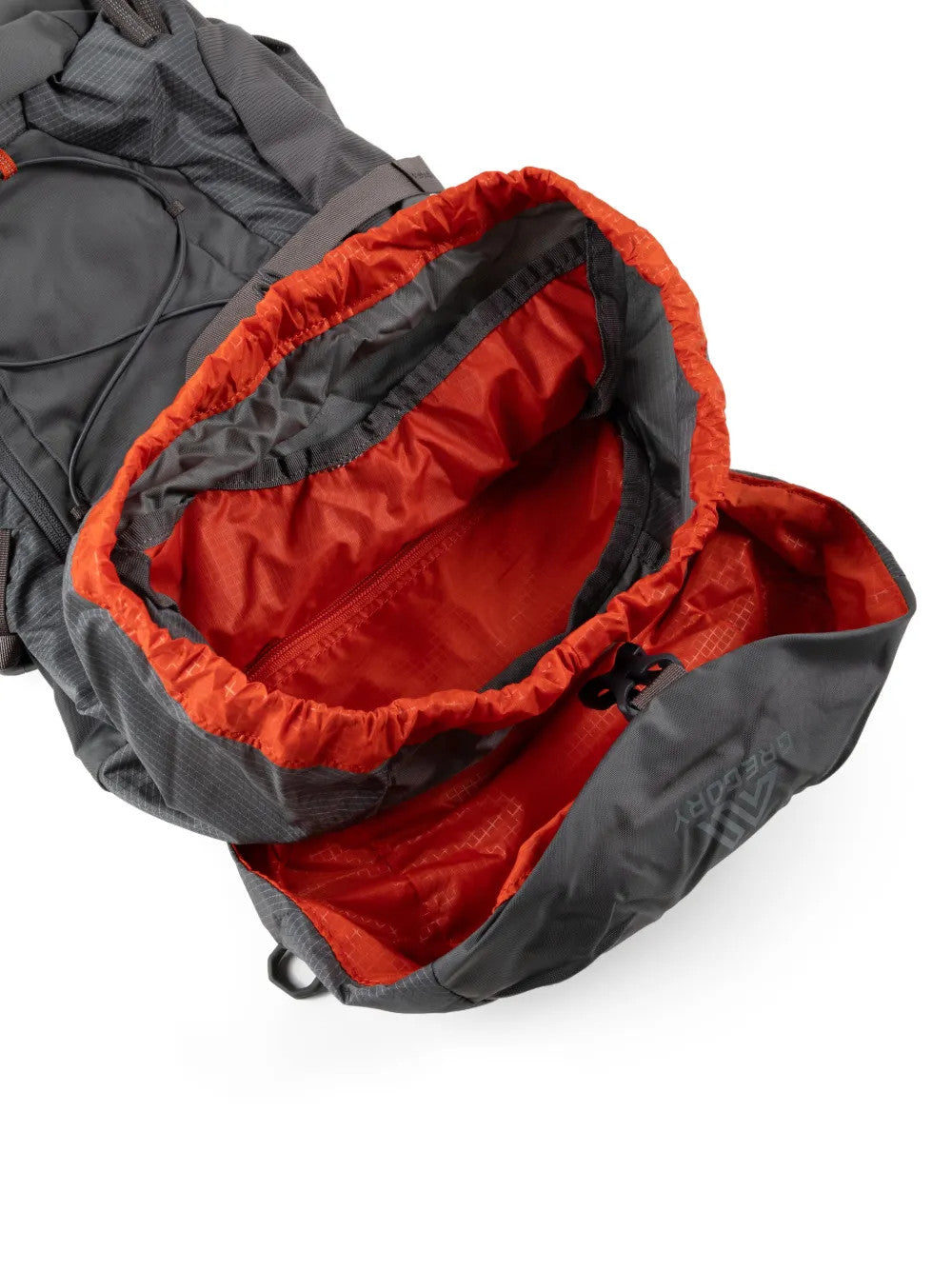 Grey bag, front view