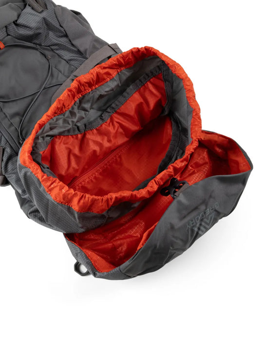 Grey bag, front view