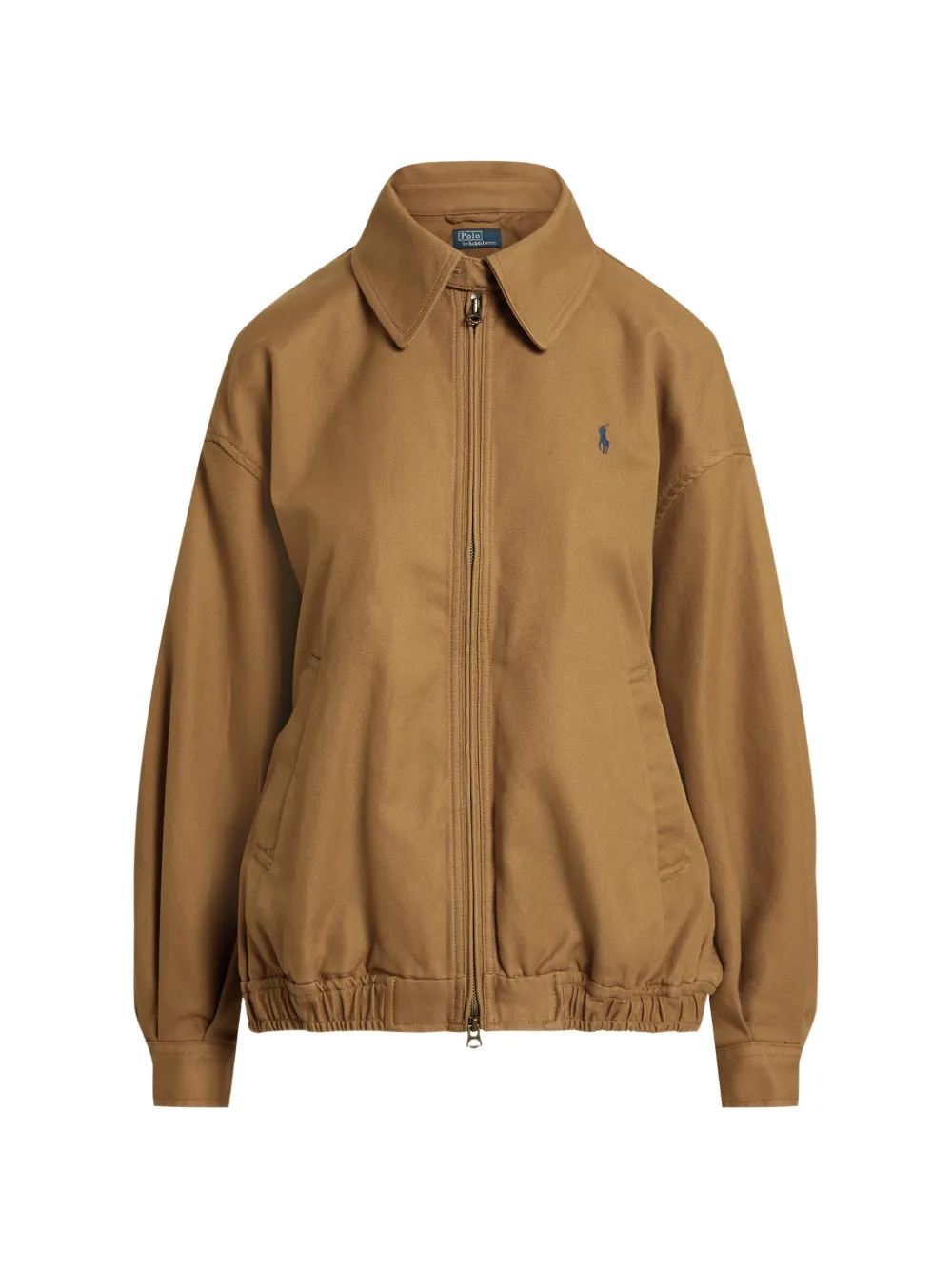 Brown jacket, front view