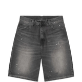 Black shorts, front view