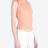 Orange shirt worn by a person, showing the shirt fit