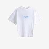 White t-shirt, front view