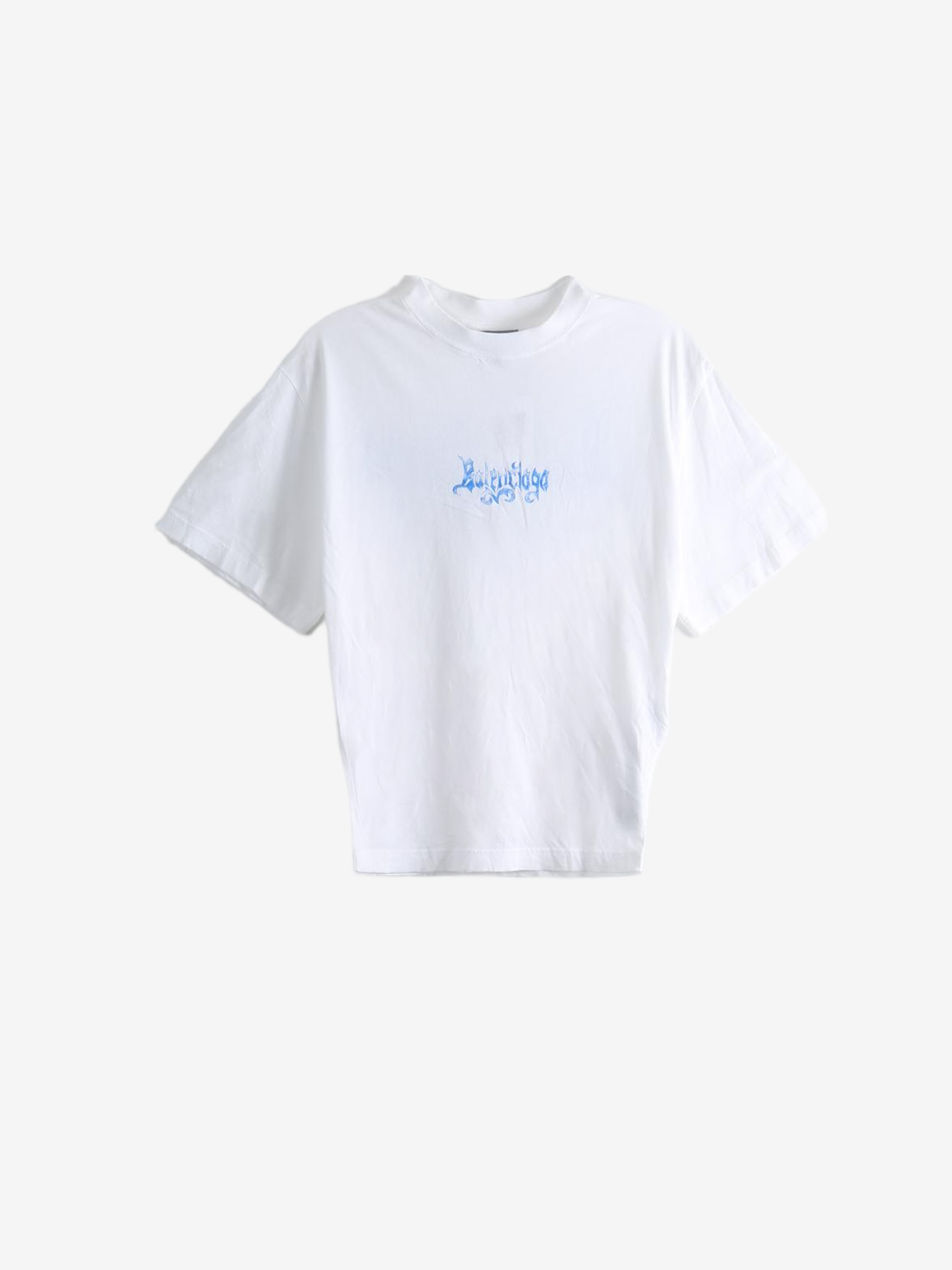 White t-shirt, front view