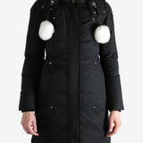 Black jacket worn by a person, showing the jacket fit