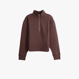 Brown hoodie, front view