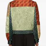 DRIES VAN NOTEN - Men Multicolor Patchwork Jacket
